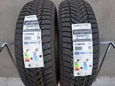 185/65R15 Kumho WinterCraft WP51 para opon zima nowe nr5599